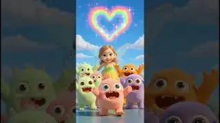 Color Song for Kids 🌈 Learn Rainbow Colors with Cute Monster