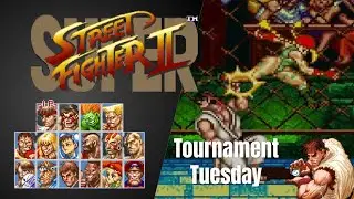CPU Controlled Tournament (8/26/25) | Super Street Fighter 2 (SNES)