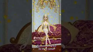 Calcinha e busti&ecirc; de renda que n&atilde;o estica para bonecas #shorts #barbieboneca #supermodeldoll
