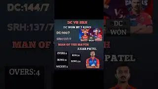DC VS SRH SCORECARD #ipl2023
