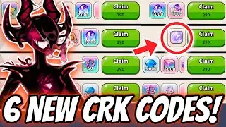 6 New CRK Coupon CODES 😱