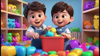 Let&rsquo;s Clean Up the Mess Together | Fun Cleanup Song for Toddlers | Interactive Kids Rhyme