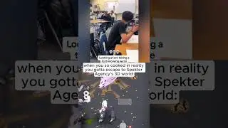 when you so cooked in reality you gotta escape to Spekter Agency's 3D world #meme #gaming
