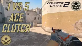 1VS5 ACE CLUTCH ON DUST2 IN CS2 & GIVEAWAY RESULTS