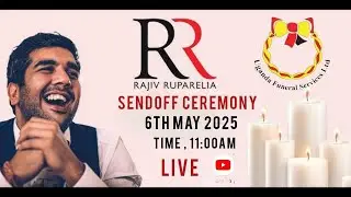 SENDOFF / BURIAL  CEREMONY OF RAJIV RUPARELIA | CREMATION
