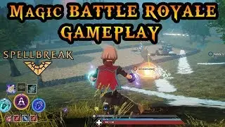 Spellbreak Gameplay (Magic Battle Royale Game, Alpha Gameplay)