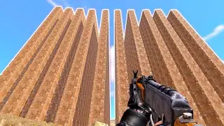 I Raided a NIGHTMARE Build Made of ONLY Colossal China Walls