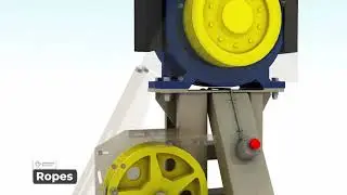 Professor Elevator Rope Installation