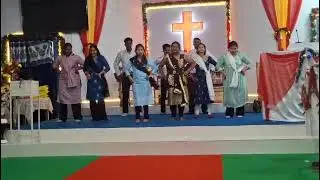 #Odiya christian dance 🥰# Nazreth mennonite church#KORBA