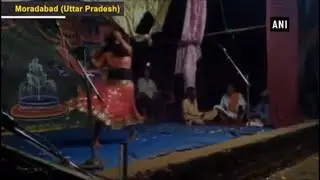 Shameful! Obscene dance witnessed during Ramleela in Moradabad