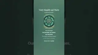 Unify Simplify and Thrive (AI Song) by #Suno lyrics by Meta Llama 3.2 AI Artificial Intelligence