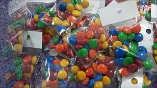 #ASMR,Como hago mis bolsitas de dulces para negocio🤑🤑💯💯