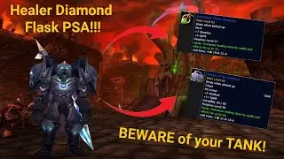 Wow Classic FRESH 2025 - Beware of Warriors Taking Healing Gear for FLASK Set (Healer PSA!)