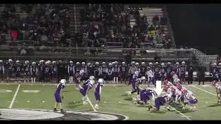 Ethan O'Reilly MN Section 4AA final high school football Goodhue vs Randolph 10/31/25
