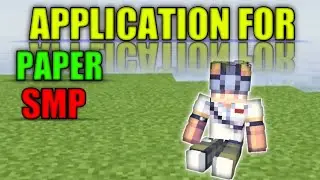 APPLICATION FOR PAPER SMP || MINECRAFT|| BY  IZ GAMING || @BunnyFoyOfficial