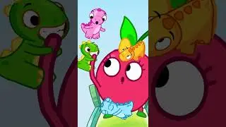 Five Little Dinos | Dino Finger Family Song 🦖 Dinosaur | Shorts for Kids #baby #cartoon #forkids