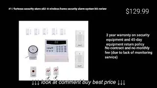 fortress security store s02  review   how to use s02 remote control  fortress security system