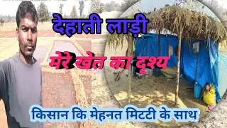 Mere Khet Mein Makka Lagate Hue | Garmi Ki Fasal | Gaon Dehati Vlog 🌱