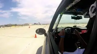 AUTOX BMW CCA 06-27-2015 Marina, CA - 2 Runs