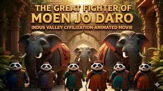 The Great Fighter of Moen Jo Daro | Kids Animated Movie | Indus Valley Civilization