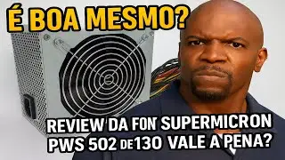 Is it really good? Review of the Supermicron PWS 502 power supply (R$130) | Is it worth it?