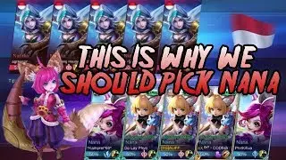 Nana is very O.P in mirror mode!! || Mobile legend