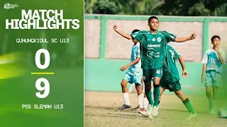 PSS U13 Kembali Cetak 9 Gol! | Highlights Piala Soeratin U13 DIY 2025