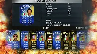 MY INSANE FIFA 14 CLUB SO MANY TOTS PLAYERS!!!