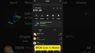 Iron Coin in Wallet but they locked the coin. FAKE