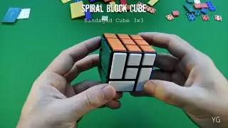Как собрать Spiral Block Cube | Bandaged Rubik's Cube 3x3
