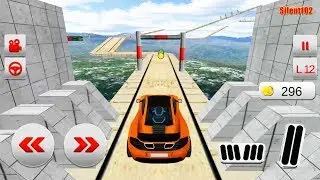 Crazy Car Impossible Track Racing Simulator - Android Gameplay By Silent102