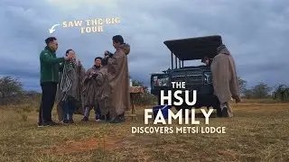 The Hsu Family visits Metsi Safari Lodge in South Africa