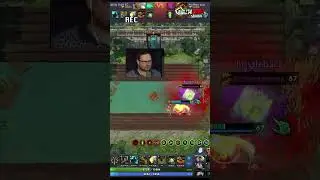 🔥Включил ФЛЕШ ГОЛЕМА и бристлбэк исчез! | #shortschc #abilitydraftschool #customheroclash