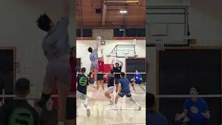 A lot of passion in this Volleyball Rally