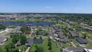 Drone View of Forest Lake 5 Years After Tuscaloosa Tornado