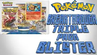 Pokemon Breakpoint triple pack blister!