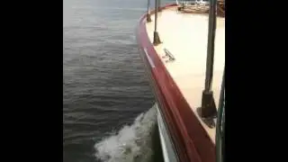 Horizon - Vintage 1930 Luders Commuter Boat on Hudson River #2 of 3