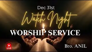 Watch Night Worship 2025 | Moriah Prayer House |