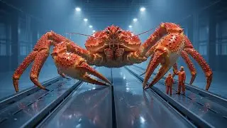 Inside the Giant Spider Crab Factory From 12ft Sea Monster to Sweet Meat  (Full Process)