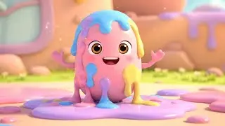 Fall Guys Sleepy Bean Fell Off the Track | Fun Nursery Rhyme | Kids&rsquo; Song