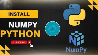 Install Python Numpy in Windows | Install Numpy | WhizMaster