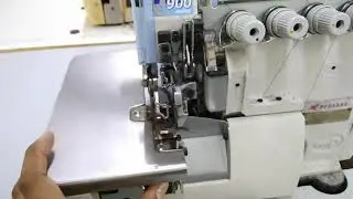 overlock 5 thread me dhaga kese dale or stitching kese set kre #rahulmacnic #pegasus