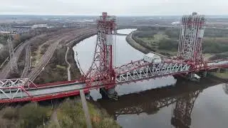 Tees Newport Bridge - waiting for police