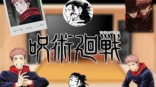 JJK react to itadori (manga spoiler )