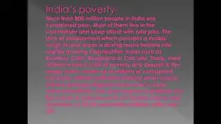 India vs America (In terms of poverty)
