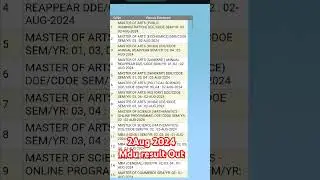 Today MDU result out #exam ,#mdulatestupdate ,#mduresult ,#maresults ,pg result out #mdu_offline_exa