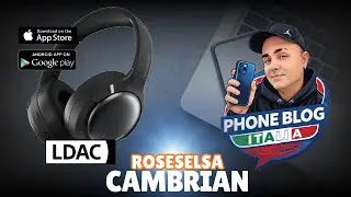 Roseselsa Cambrian, le migliori cuffie Bluetooth sotto i 50€, con LDAC e AAC/SBC