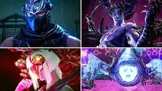 NINJA GAIDEN 4 - All Bosses With Cutscenes + Ending