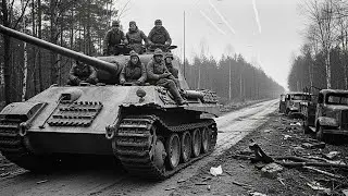 German Tank Crew Froze When One U.S. Soldier Walked Straight at Their Cannon