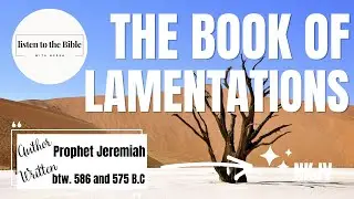 Lamentations | Listen to the Bible while you sleep (Audio Bible NKJV)